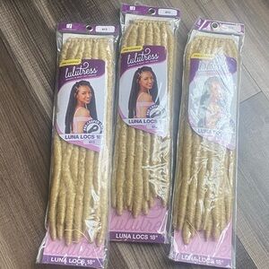 Lulu tress  18" Hair Extensions - Blonde